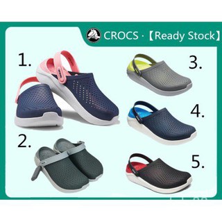 Crocsรองเท้าแตะสไตล์ใหม่ LiteRide Clog หิ้วนอก ถูกกว่าshop รองเท้าชายหาดรองเท้าแตะเย็น