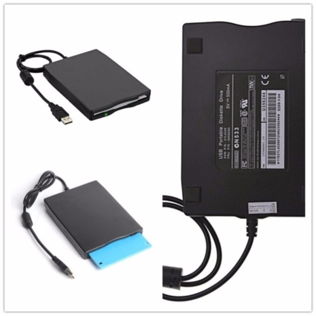 Okeeyseda External USB Floppy Drive 3.5 Inch Portable 1.44MB