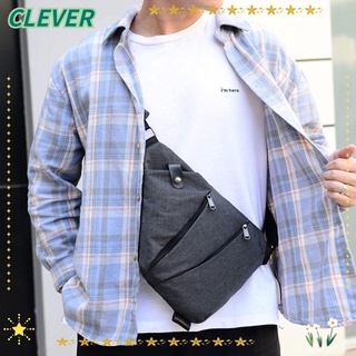 CLEVER Versatile Shoulder Bag Casual Waterproof Travel Bags Crossbody Portable Chest Bag Bicycle Anti-theft Personal Pocket Bag