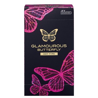 สินค้า ถุงยางอนามัย Jex Glamourous Butterfly Hot