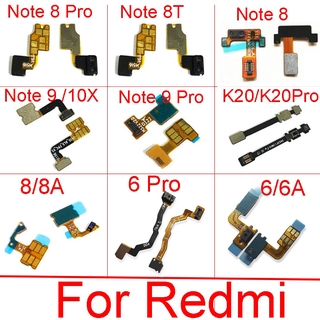 เซนเซอร์ตรวจจับแสงสําหรับ Xiaomi Redmi Note 8 8 T 9 10 X K20 Pro 8A 6 A 6 Pro