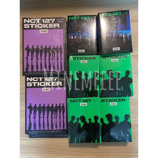🔥พร้อมส่ง อัลบั้มเต็ม NCT127 Sticker (sticker,seoul city,sticky) ไม่แกะซีล
