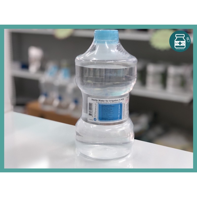 น้ำกลั่นปราศจากเชื้อ Sterile Water For Irrigation ANB 1000 Ml | Shopee ...