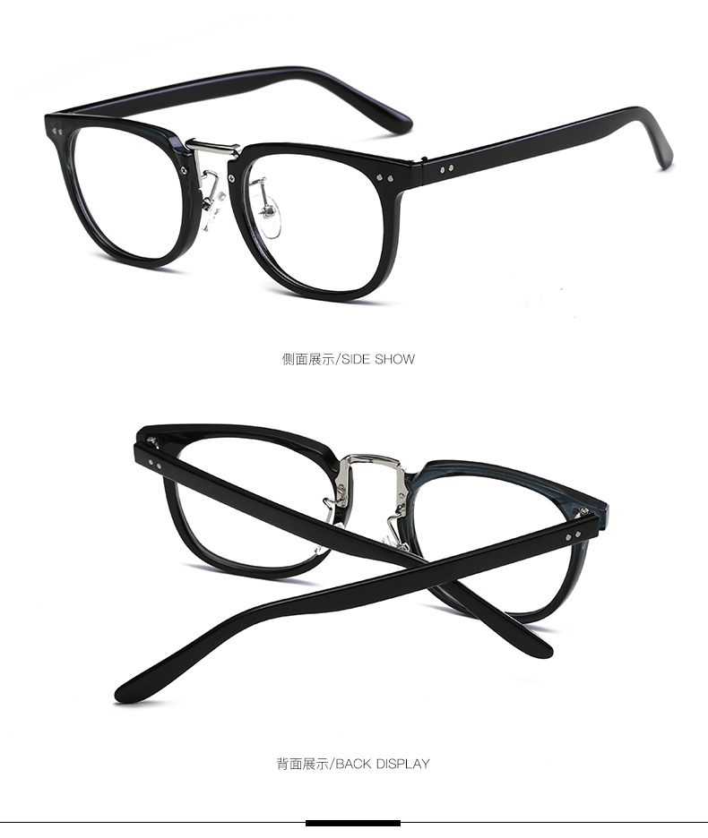 แว่นตา-กรอบแว่นสายตาเกาหลีย้อนยุคผู้ชาย-ผู้หญิงใส่แว่นสายตาสั้นได้
