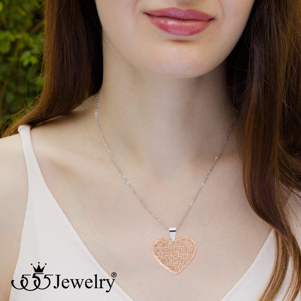 555jewelry-สร้อยคอพร้อมจี้สแตนเลส-รูปหัวใจ-ฉลุลายกราฟฟิกละเอียด-รุ่น-mnc-p035-จี้ห้อยคอ-จี้สร้อยคอ-p6