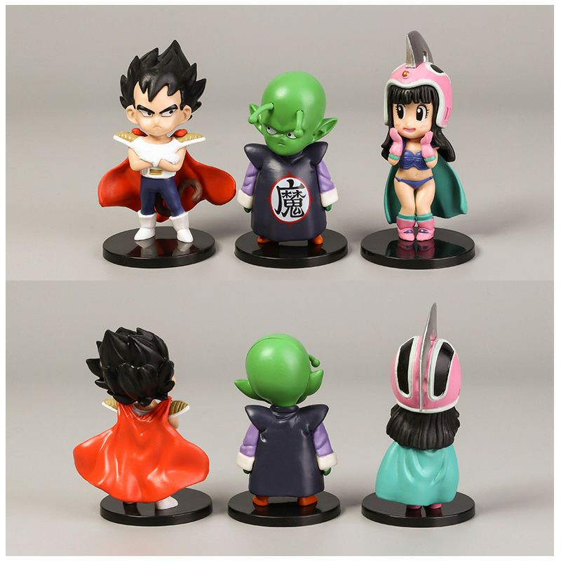 พร้อมส่ง-โมเดลดราก้อนบอล-ชุด-6-ตัว-ฟิกเกอร์dragonball-งานpvc-สะสม-ยกชุด