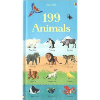 DKTODAY หนังสือ USBORNE 199 ANIMALS (AGE 2+)