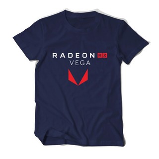 New👕[100% Cotton] Pc Graph Process Gamer Amd Radeon Rx Vega T-Shirt G Eek Original Men Camiseta Ryzen Male T Shirt