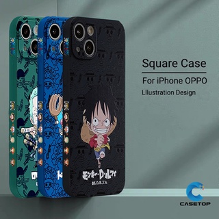 เคสโทรศัพท์มือถือซิลิโคนลายการ์ตูนลูฟี่สําหรับ Oppo A9 2020 A5 2020 A93 F17Pro A16 A94 A7 A3S A31 A5S A12 A15 A92 A74 A11K A54 A53 2020 A1K Reno 6 4 5 Lite 5F A11 A35