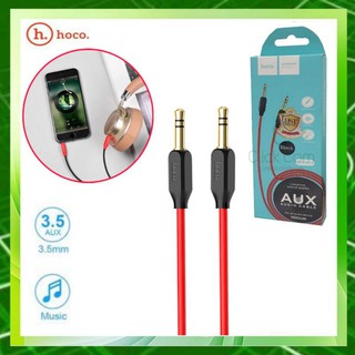 Hoco UPA11 3.5 Aux Audio Cable สายแปลง ตัวแปลง สายขั้วต่อหัวท้าย ยาว 100cm สินค้าของแท้ 100%