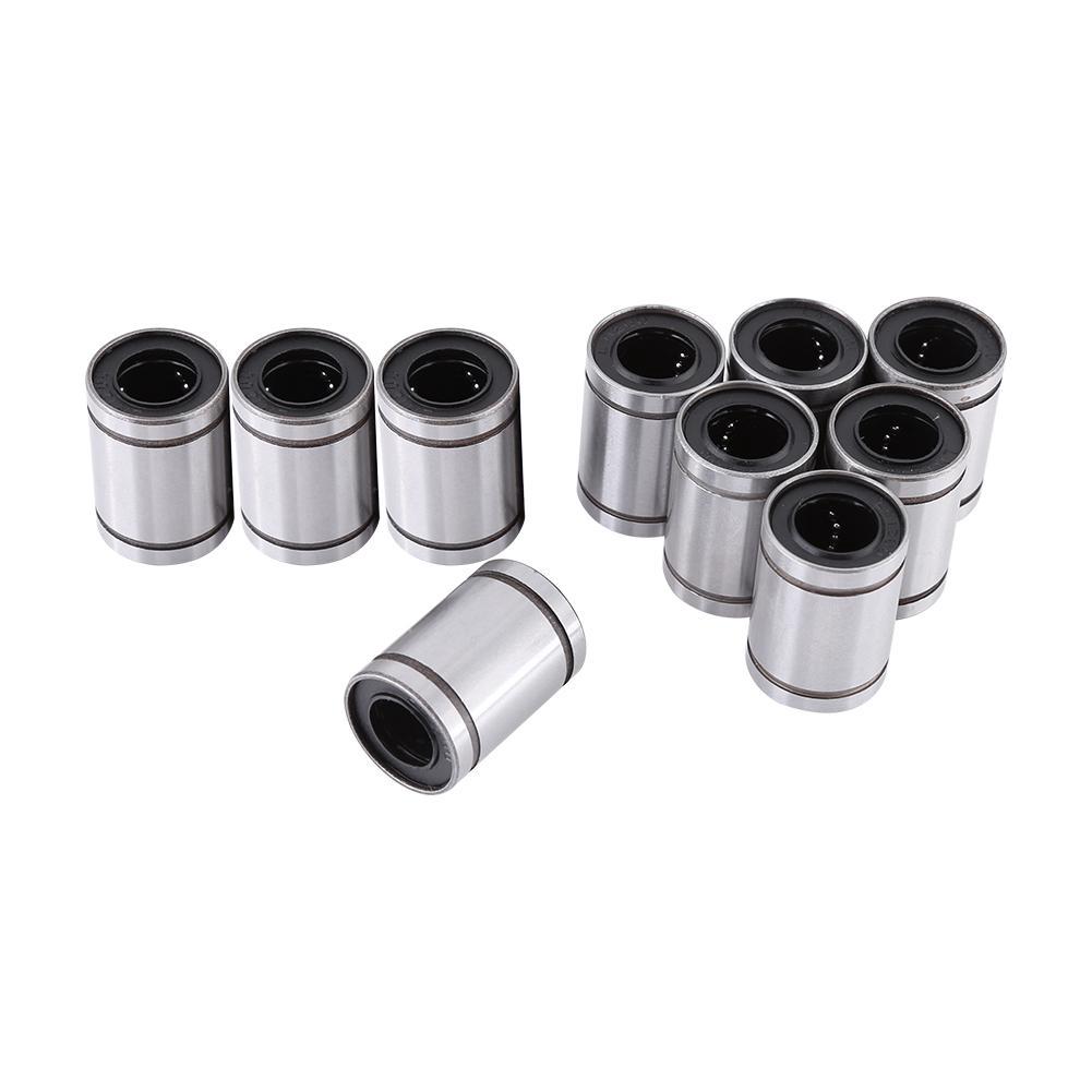 Bearing 12mm Motion Printer Ball Rod Bushing Parts LM12UU CNC Linear 10pcs 3D for