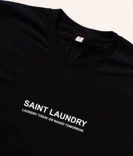 Saint laundry (unisex , 100% cotton)