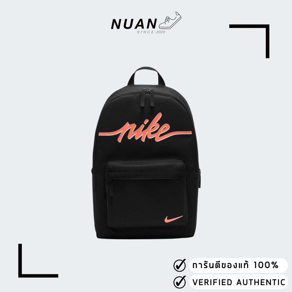 ภาพหน้าปกสินค้ากระเป๋า Nike " ป้ายไทย " DD1658-010 NIKE Heritage กระเป๋าสะพายหลัง กระเป๋าเป้