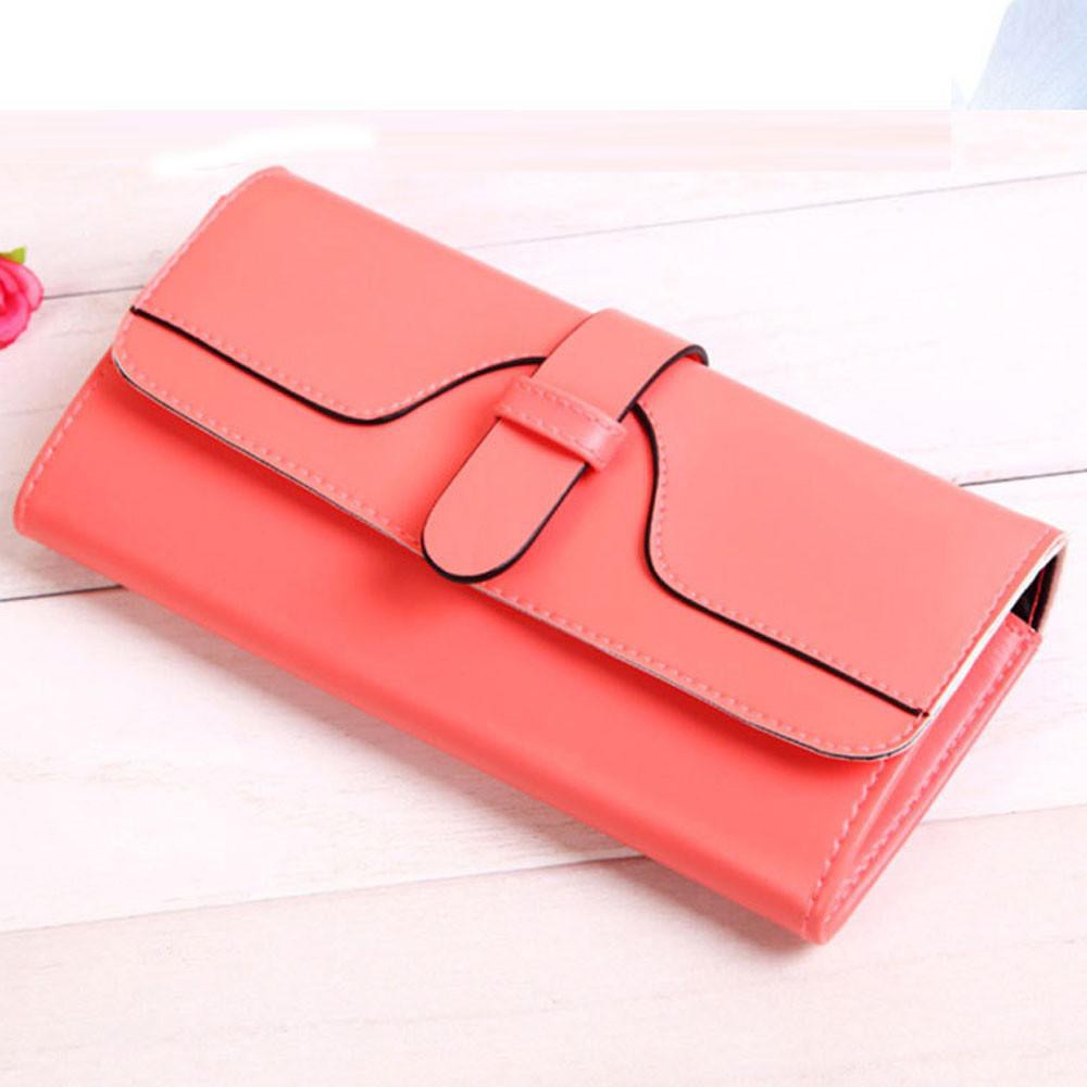 fin-1-กระเป๋าใส่เช็ค-กระเป๋าใบยาว-กระเป๋าผู้หญิง-long-wallet-no-2071-สีโอลโรส