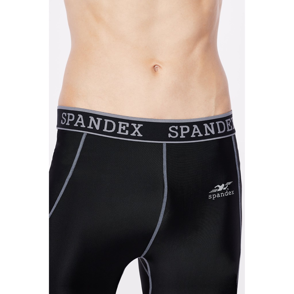 กางเกงรัดกล้ามเนื้อขาสั้นตัดต่อspandex-sp002