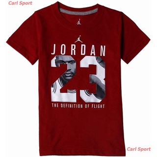 เสื้อยืดยอดนิยม Jordan Boys Youth Air 23 Hero T-Shirt Mens Womens T-shirts