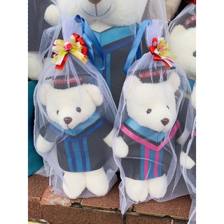 ภาพขนาดย่อของภาพหน้าปกสินค้า‍ ️_น้องหมีชุดครุยหอการค้าไทย_ จากร้าน littlezaa789 บน Shopee