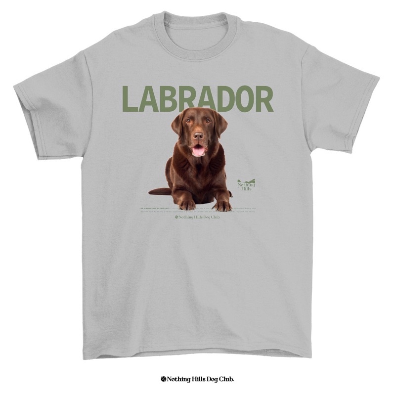 เสื้อยืดลาย-labrador-ลาบราดอร์-classic-cotton-unisex-by-nothing-hills-ใหม่