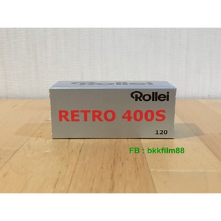 สินค้า ฟิล์มขาวดำ Rollei Retro 400S 120 Black and White Film Medium Format ฟิล์มถ่ายภาพ hasselblad ฟิล์ม