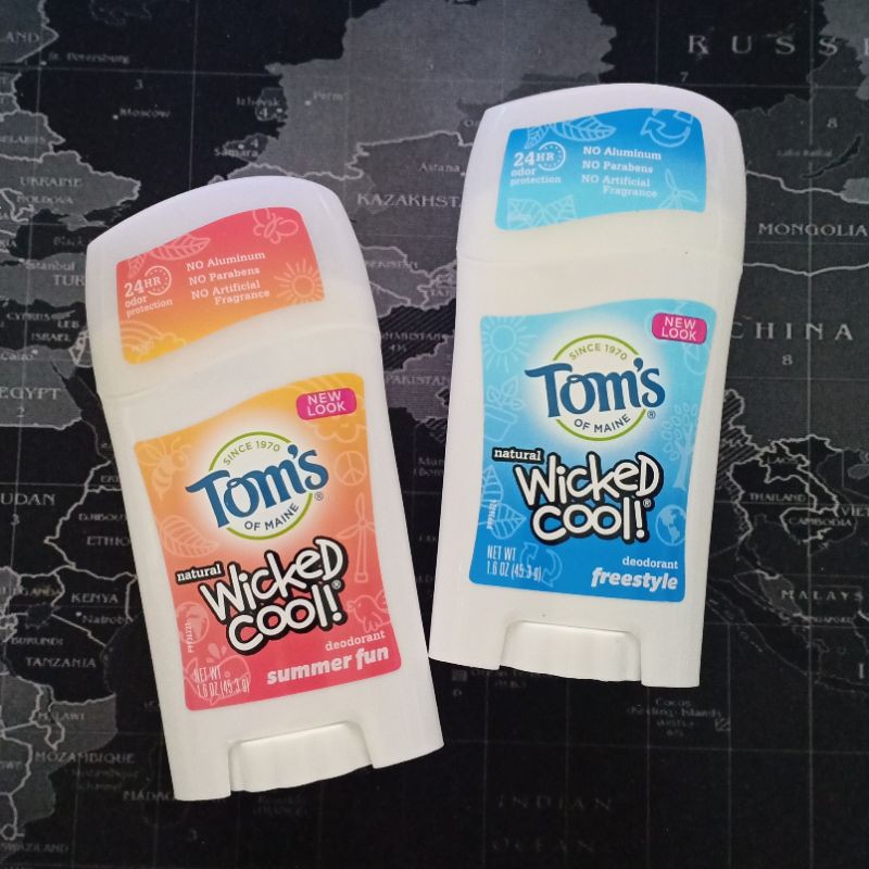 พร้อมส่ง Tom's of Maine Kids Wicked Cool Deodorant 45.3g. | Shopee Thailand