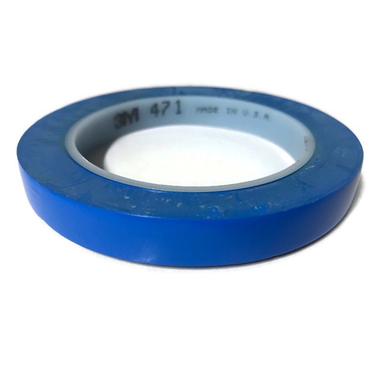 เทปตัดเส้น-เทปไวนิลตีเส้น-สีน้ำเงิน-3m-471-vinyl-tape-ใช้ตีเส้นคม-เข้าโค้งเนียนเรียบ-ทนอุณหภูมิสูง-ขนาด-12-7mm-x33m