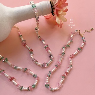 Pearl Candy Necklace I สร้อยคอมุกน้ำจืด