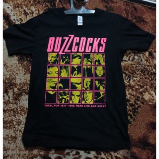 [S-5XL]เสื้อยืด พิมพ์ลาย Punk BUZZCOCKS BAND สไตล์พังก์