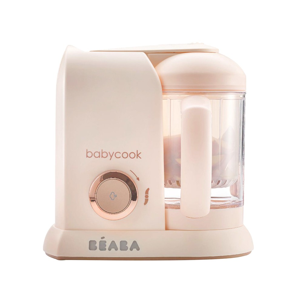 เครื่องนึ่งปั่นอาหารเด็ก-beaba-babycook-solo-4-in-1-สี-rose-gold