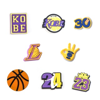 เข็มกลัด รูปรองเท้า Crocs Jibbitz Pins Anniversary KOBE เหมาะกับวันครบรอบ สําหรับตกแต่งรองเท้า