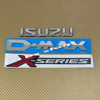 โลโก้ ISUZU DMAX X-SERIES ราคายกชุด 3 ชิ้น