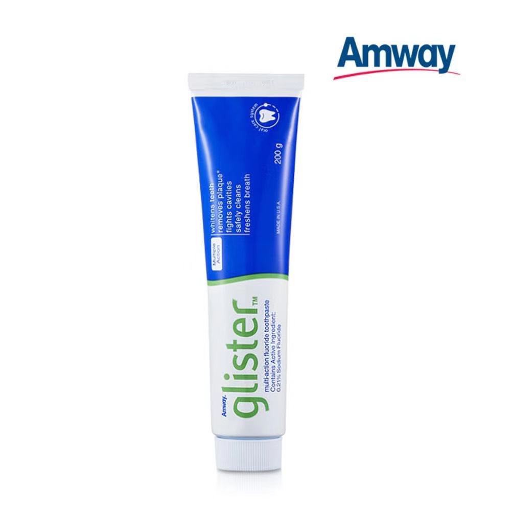 รูปภาพสินค้าแรกของSALE พร้อมส่ง Amway GLISTER(200g) Multi-Action Fluoride Toothpaste แอมเวย์(200g)