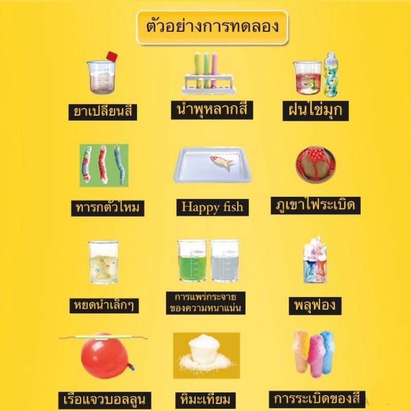 ชุดทดลองวิทยาศาสตร์ 14 แบบใน 1 กล่อง STEM SURPRISING CHEMISTRY 14 in 1 ...