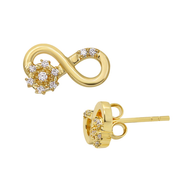 a-cemi-infinity-flower-stud-earring-ต่างหูเงินแท้-ชุบทอง-18k-โรสโกลว์-ของขวัญแฟน
