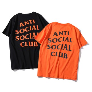 ASSC x เสื้อยืดแขนสั้นผ้าฝ้ายหลวมด้านบนใหม่ที่ไม่พ่ายแพ้