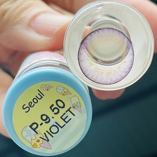 💜 Seoul Violet 💜 บิ๊กอาย สีม่วง Sweety Plus Contact lens ค่าสายตา สายตาสั้น คอนแทคเลนส์ ตาโต โทนแบ๊ว ม่วง แฟชั่น ลายฮิต