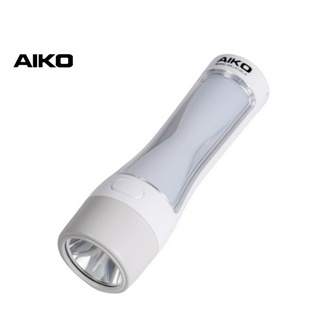 AIKO #KN-L8130LA ไฟฉาย LED ชาร์จไฟ พร้อมโคมไฟในตัว ***รับประกันแบตเตอรี่ 6 เดือน