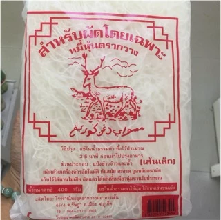 หมี่หุ้น ผัดหมี่หุ้นภูเก็ต หมี่หุ้นบ๊ะฉ่าง 400 กรัม photo