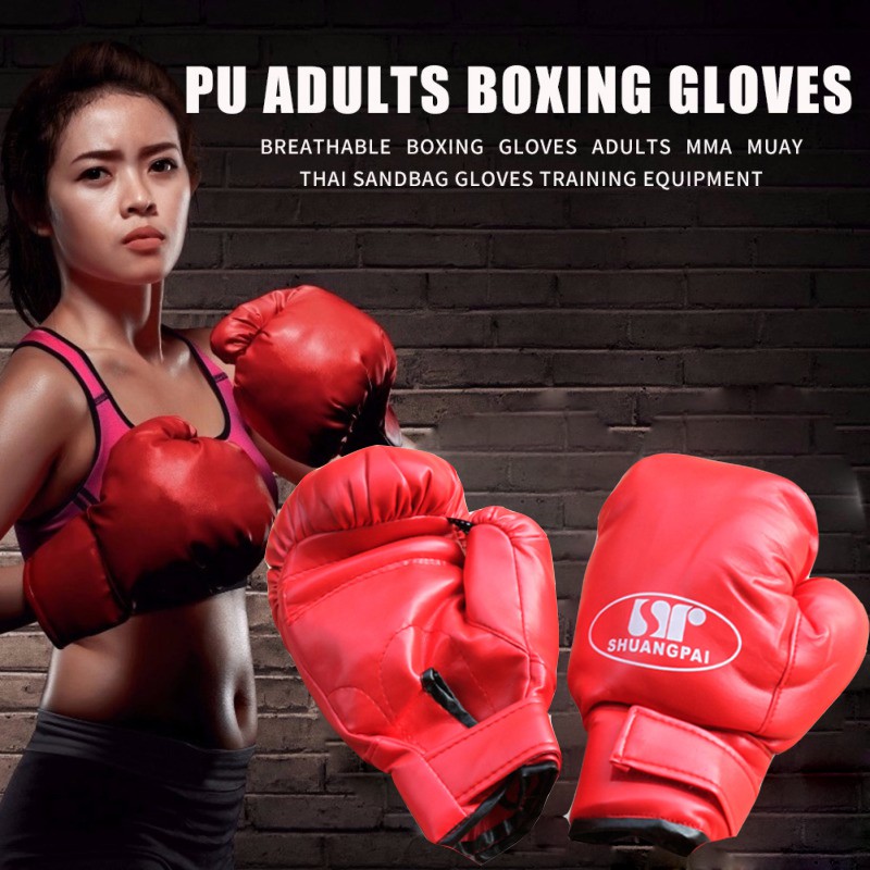 ภาพหน้าปกสินค้าEOSM นวมชกมวย นวมชกมวยเด็ก  นวมมวย นวมชกมวย นวม นวม fairtex Boxing Glove จากร้าน eosmstore บน Shopee