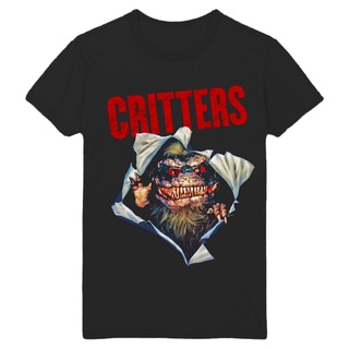 T-shirt  เสื้อยืด แบบนิ่ม ระบายอากาศ พิมพ์ลาย Critters 80 Horror ของขวัญวันเกิดS-5XL