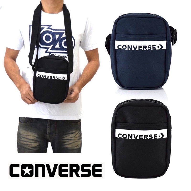 converse-กระเป๋าสะพายข้าง-ผู้ชายลำลอง-เรียบง่าย-แมทช์ง่-คุณภาพดี-ใส่ของได้เยอะ