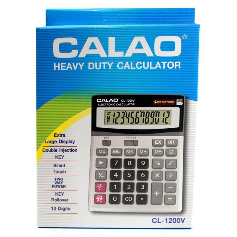 calao-เครี่องคิดเลข-หน้าจอ-12หลัก-ร่น-cl-1200v-05h-rat
