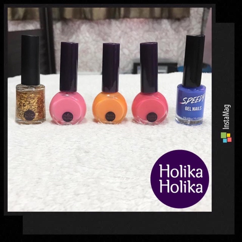 มือ1-ยาทาเล็บ-holika-ของแท้-คอลเลคชั่นใหม่ล่าสุด