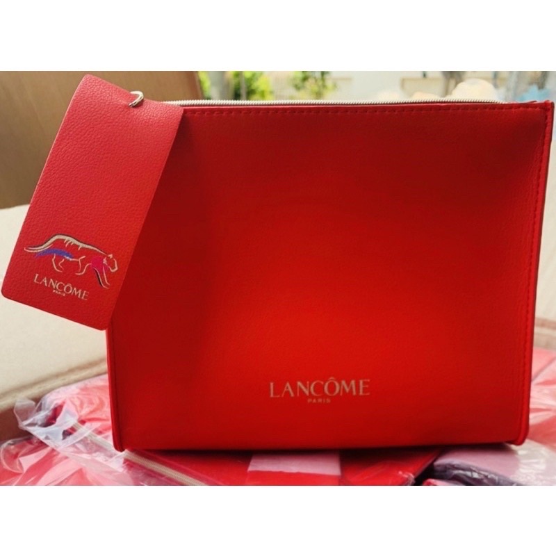 พร้อมส่ง-lancome-red-bag-กระเป๋าอเนกประสงค์จากลังโคม