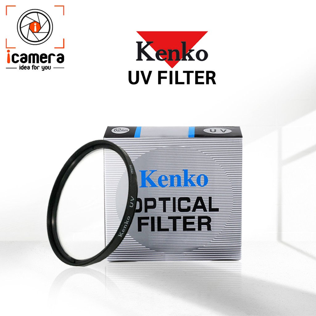 ภาพหน้าปกสินค้าKenko Filter UV ฟิลเตอร์ป้องกันหน้าเลนส์และแสงUV จากร้าน icamera_gadgets บน Shopee