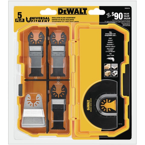 dewalt-ชุดใบมีดเครื่องมือสั่น-5-ชิ้น-รุ่น-dwa4216