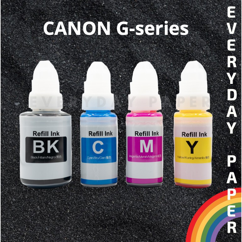 หมึกกล่องcanon-g-series-bk-c-m-y