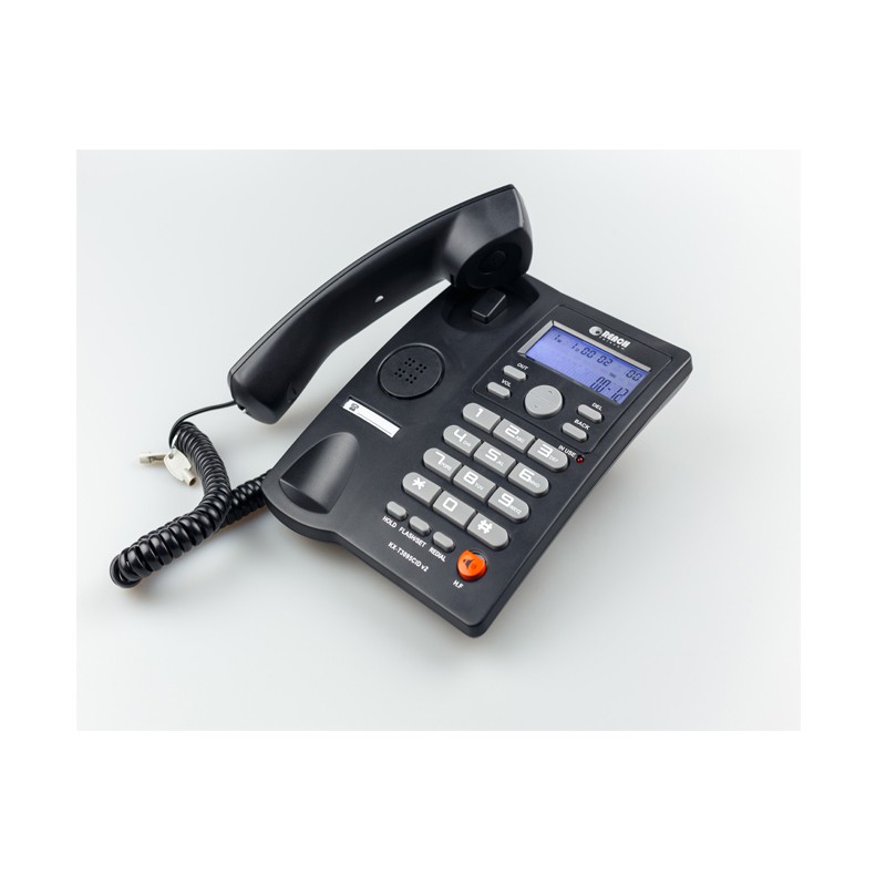 ภาพสินค้าโทรศัพท์โชว์เบอร์ KX-T3095 V2 สีดำ จากร้าน globalreach บน Shopee ภาพที่ 3