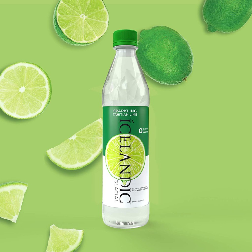 Icelandic Glacial Sparkling Water Tahitian Lime ไอซ์แลนดิก เกลเซียล
