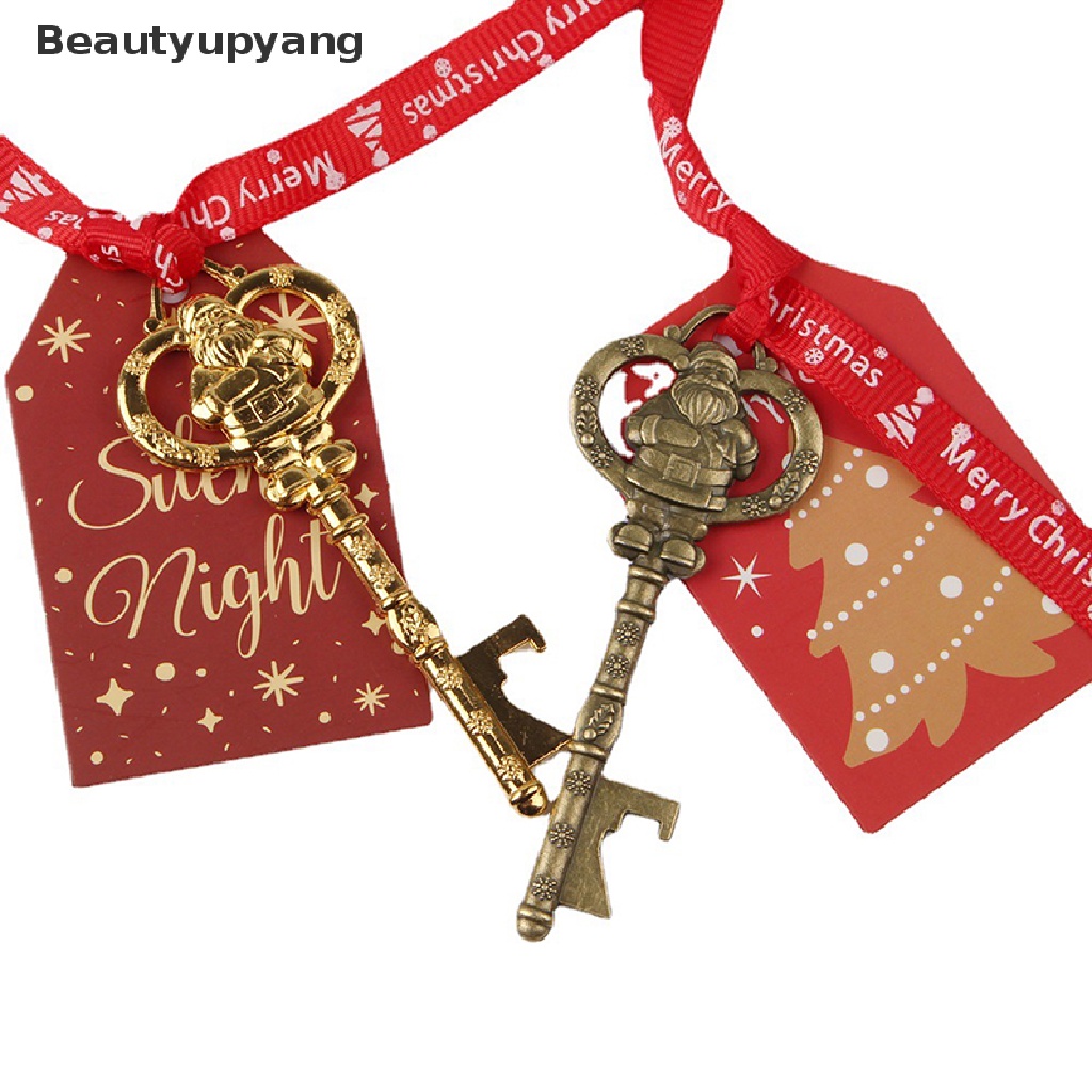 beautyupyang-พวงกุญแจ-ที่เปิดขวด-แบบพกพา-คีย์คริสต์มาส