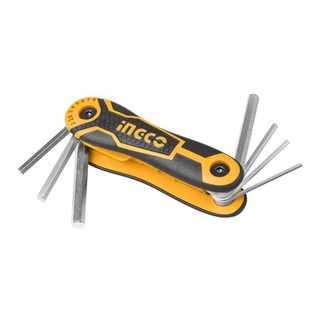 ภาพหน้าปกสินค้าINGCO ประแจหกเหลี่ยม แบบตลับ 2 - 8 มม. รุ่น HHK14081 Hex Key / ตลับกุญแจหกเหลี่ยม ซึ่งคุณอาจชอบราคาและรีวิวของสินค้านี้